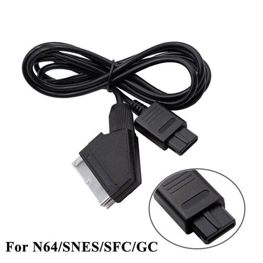 Scart Cable for Nintendo 64 / SNES / Super Nintendo / GameCube RGB Scart Cable for Wii 1.8m from NSE Imports #2.